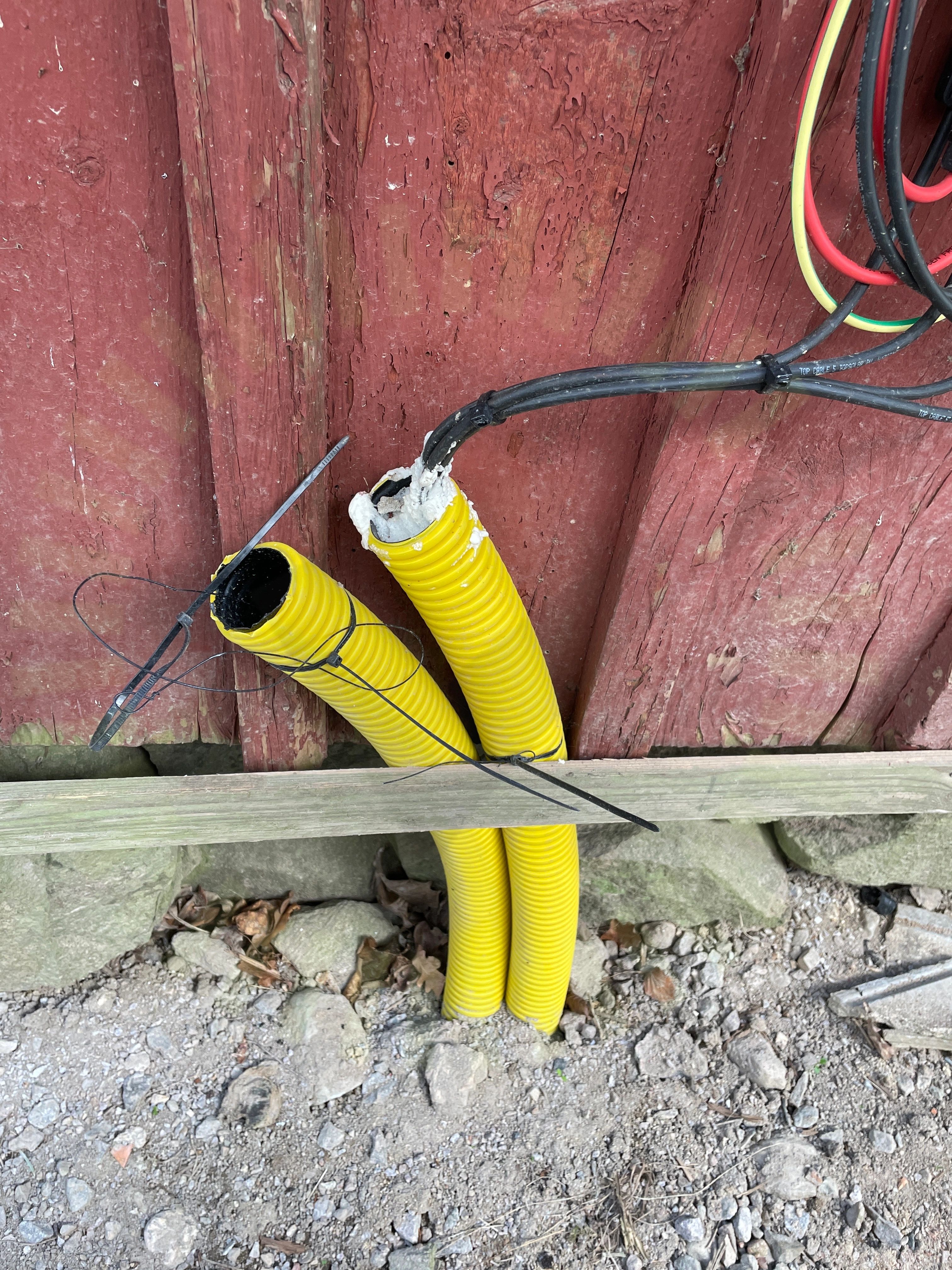 DC Kablage förläggning