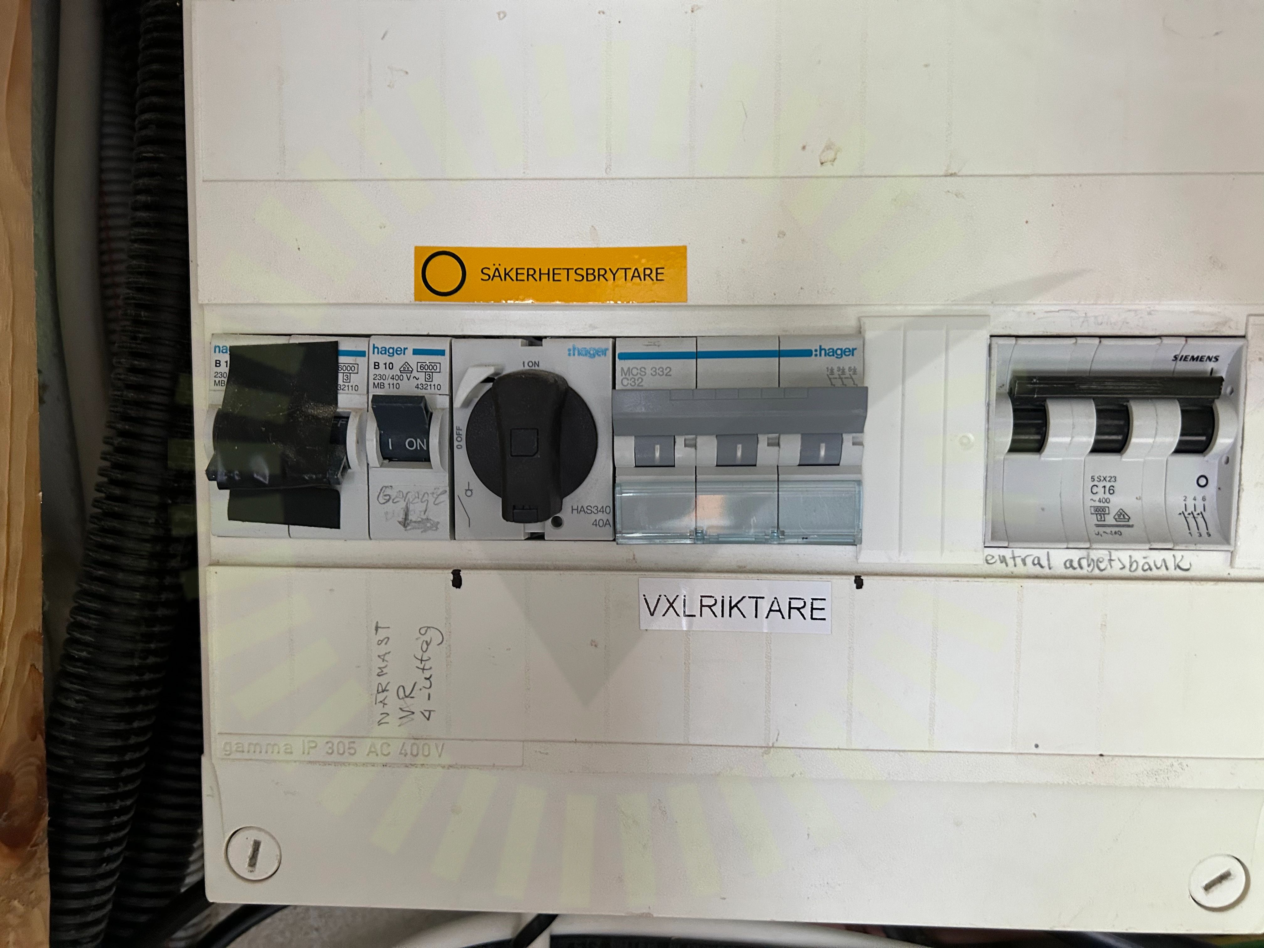 AC Kablage dimensionering