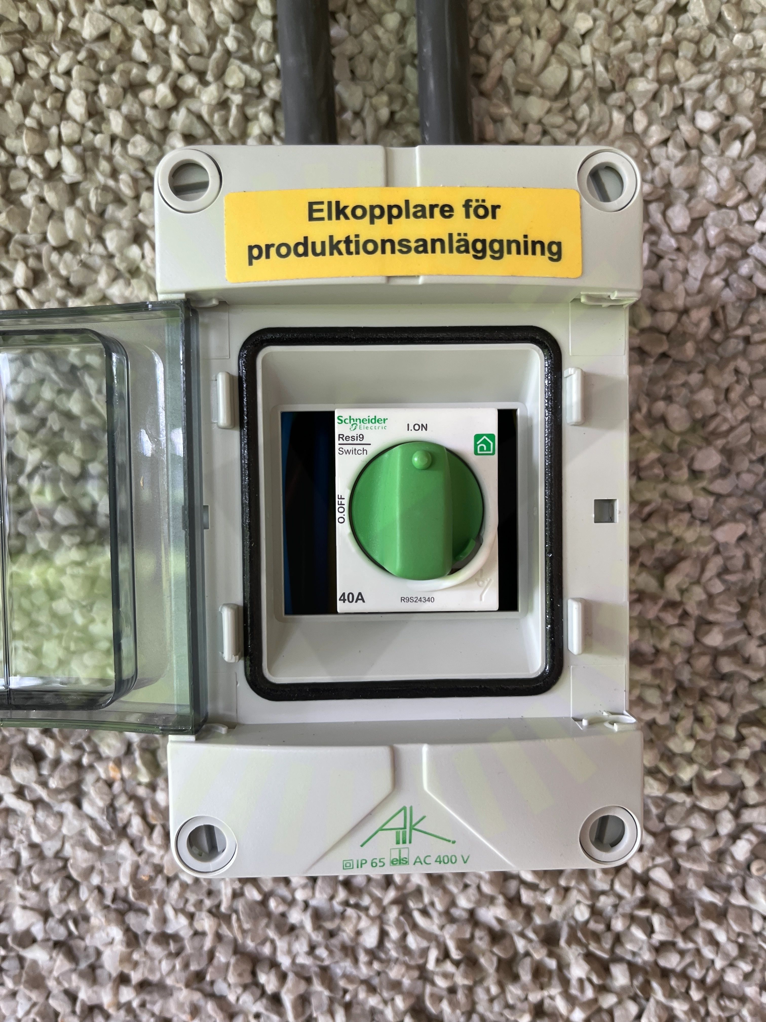Skydd mot beröring