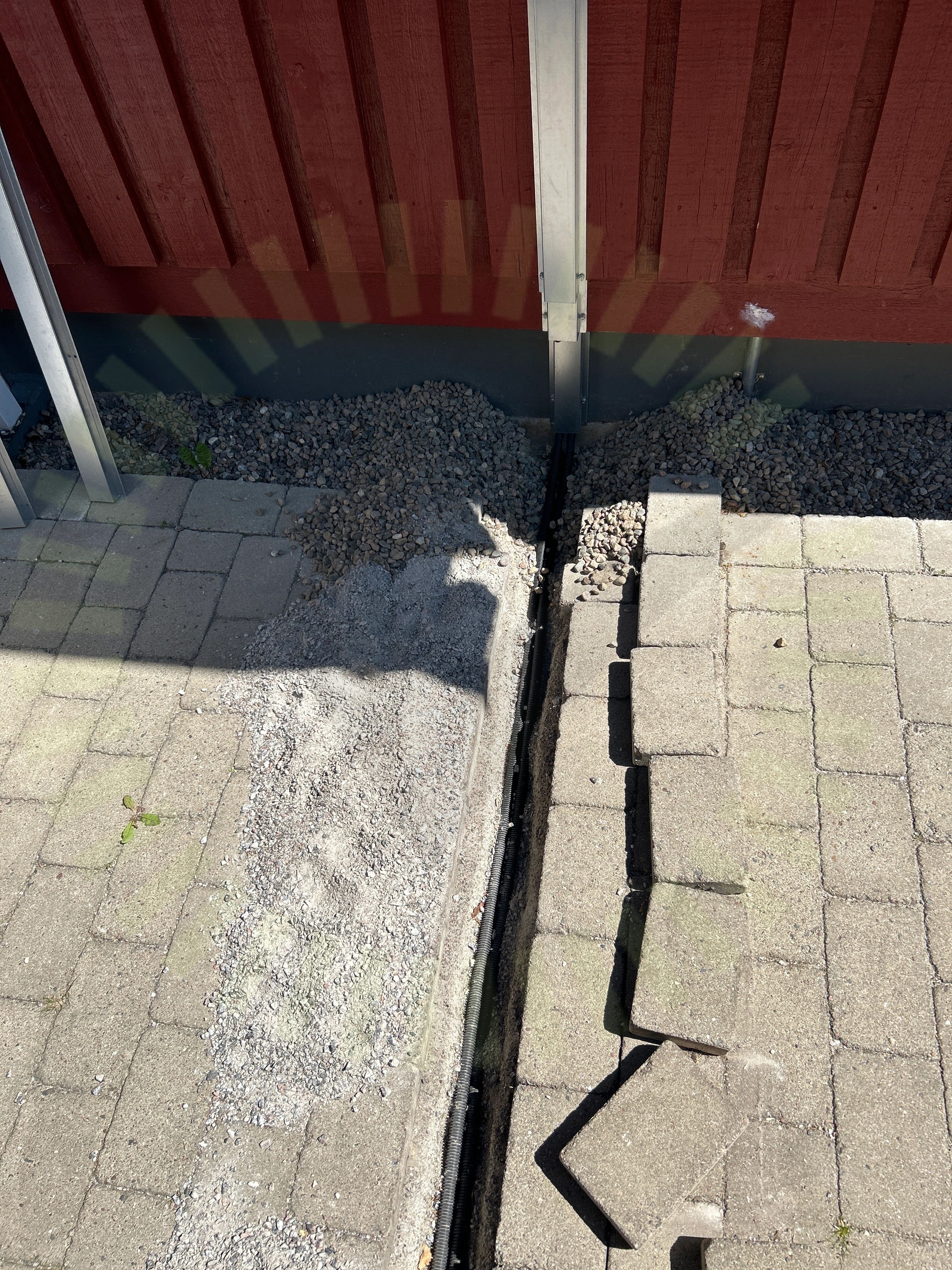 DC Kablage förläggning
