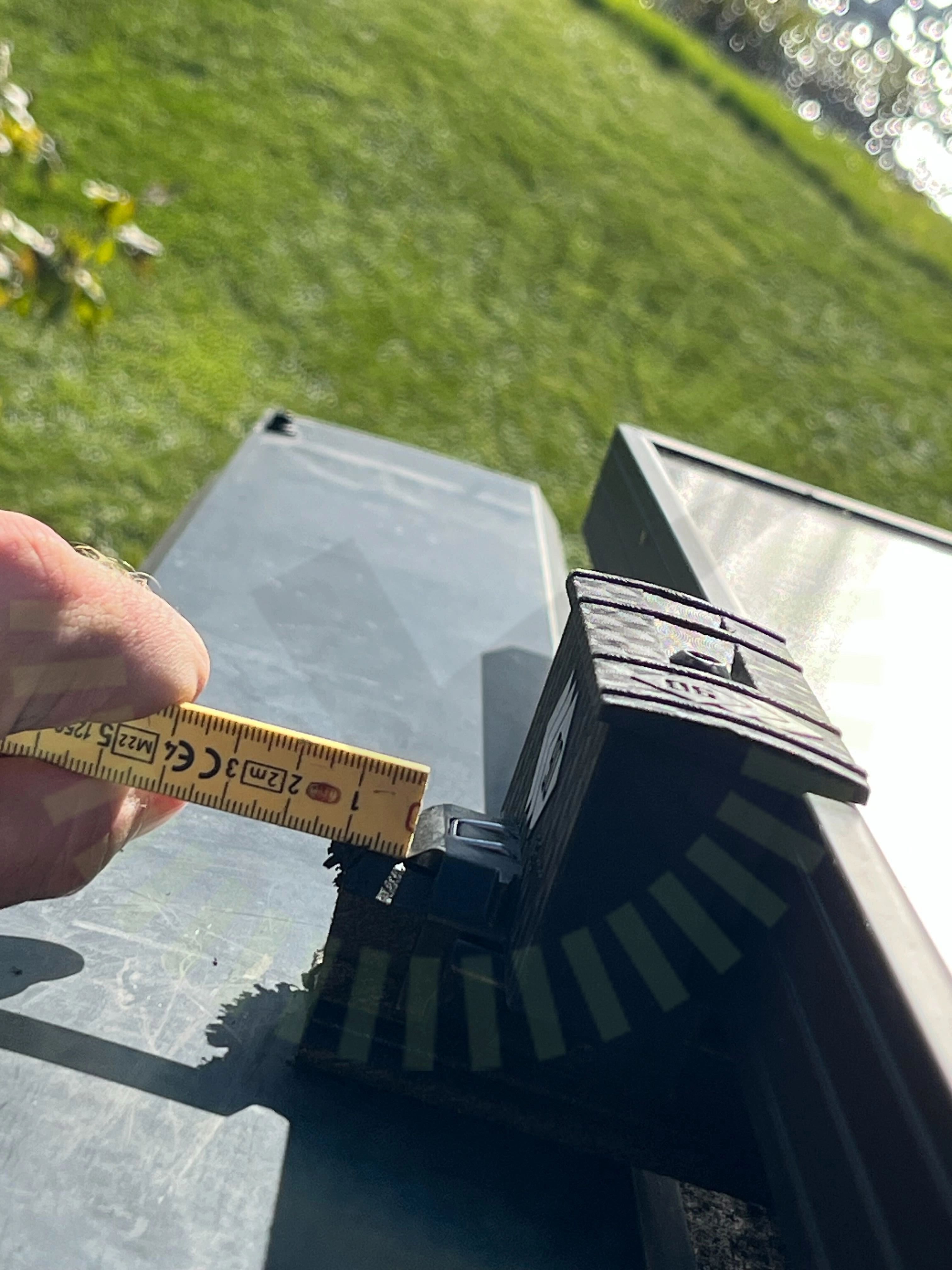 Skenans utstick för klämma