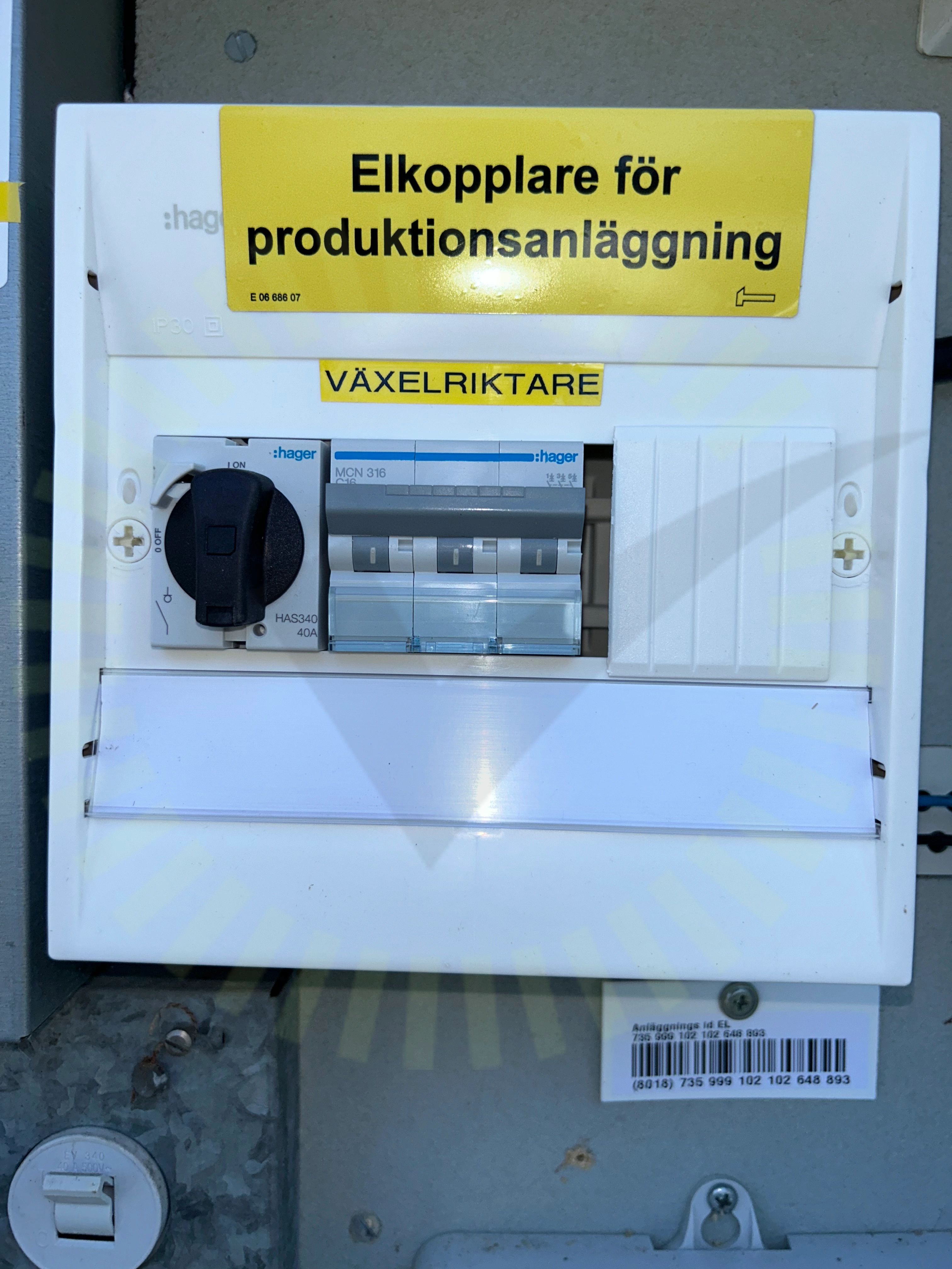 Skydd mot beröring