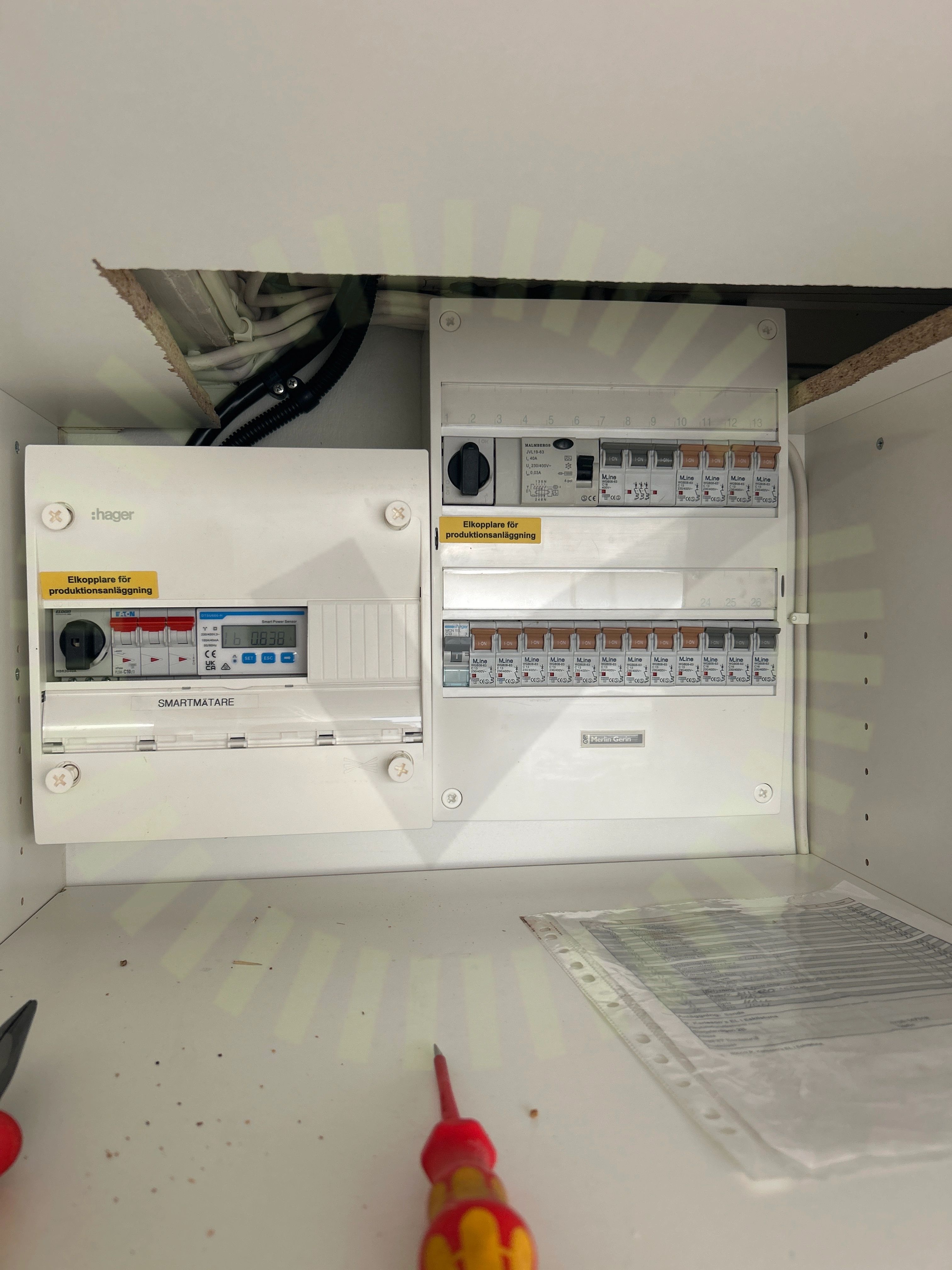 Informering av solceller