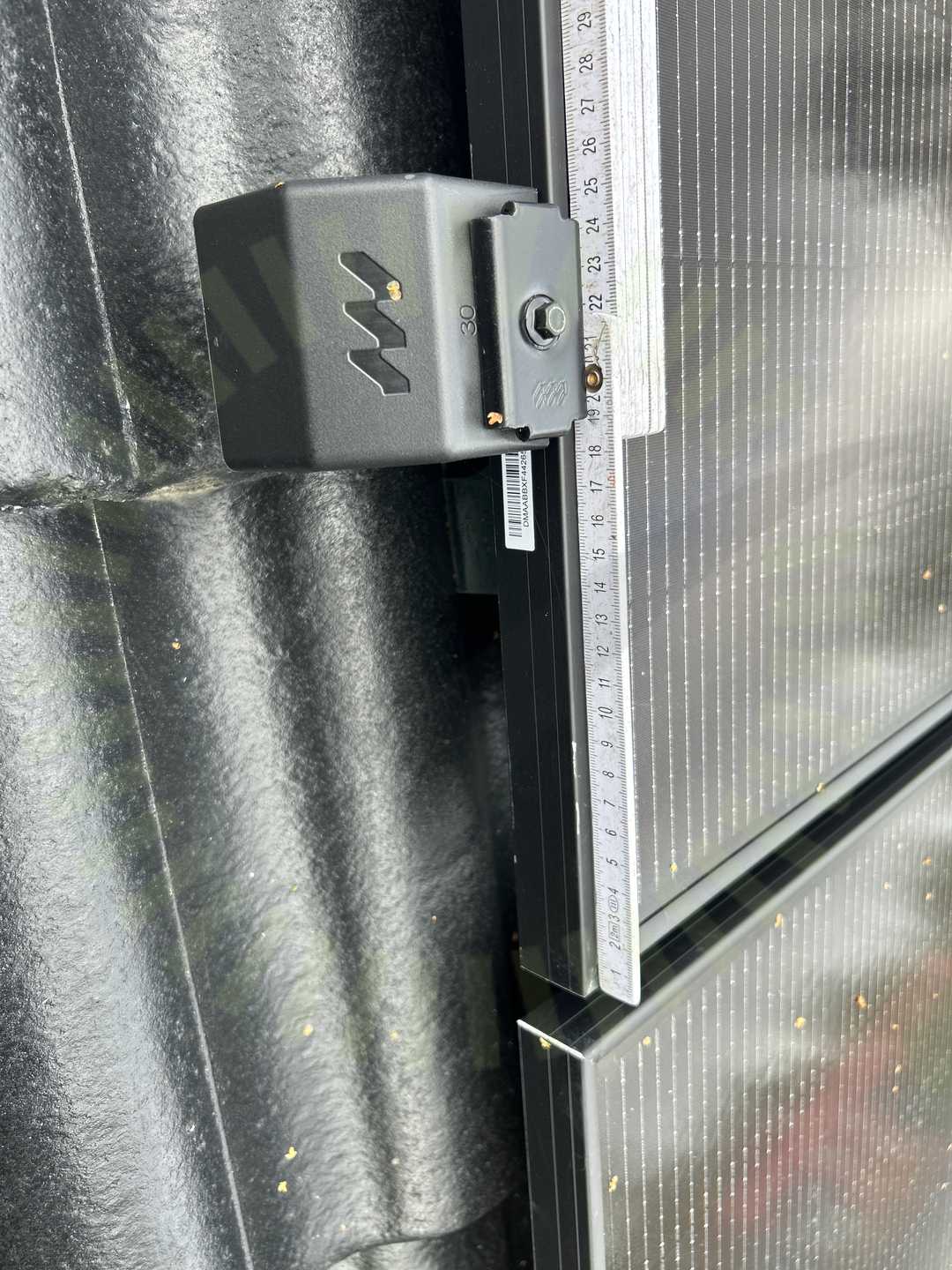 Klämmornas placering