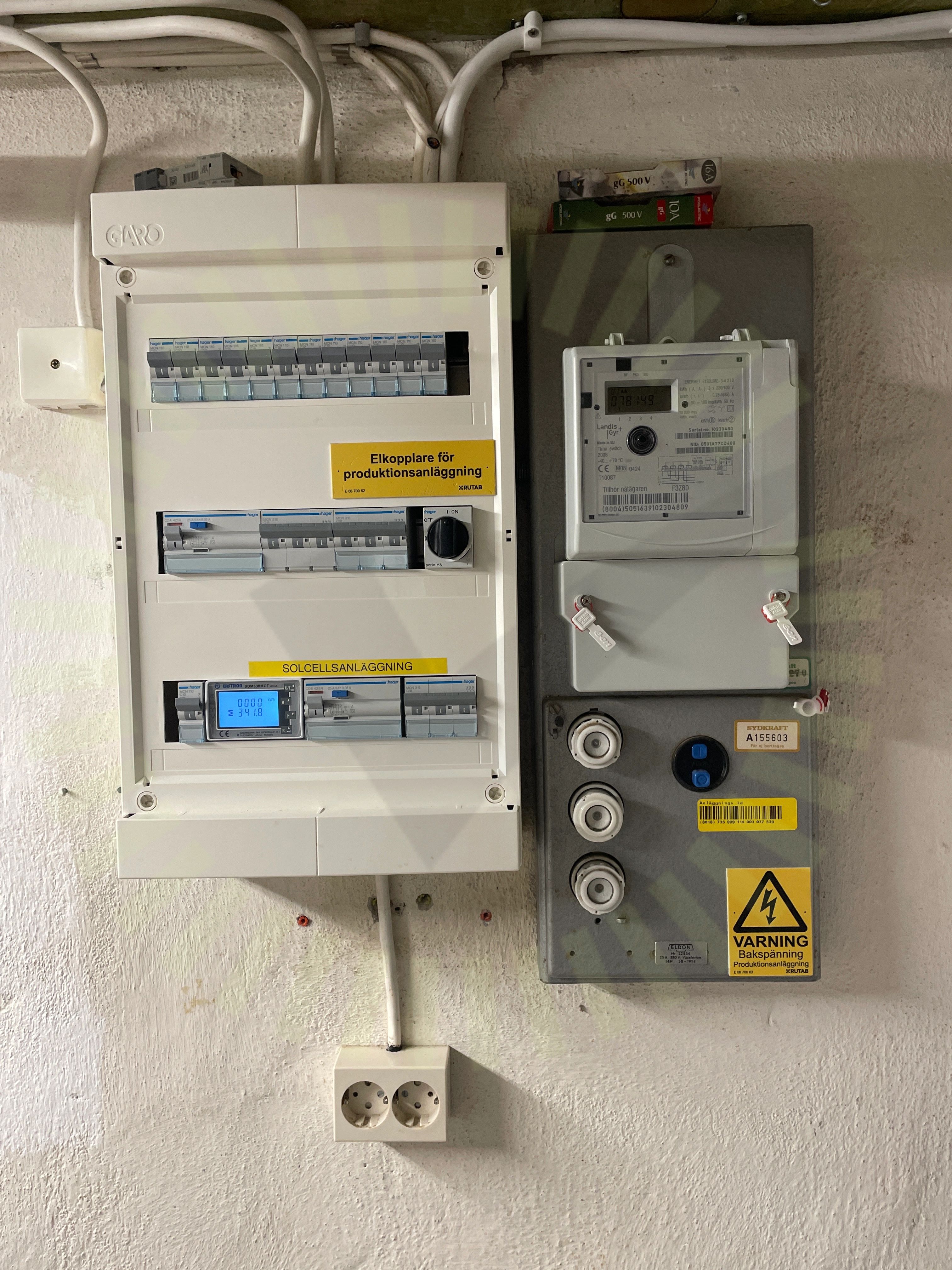Informering av solceller