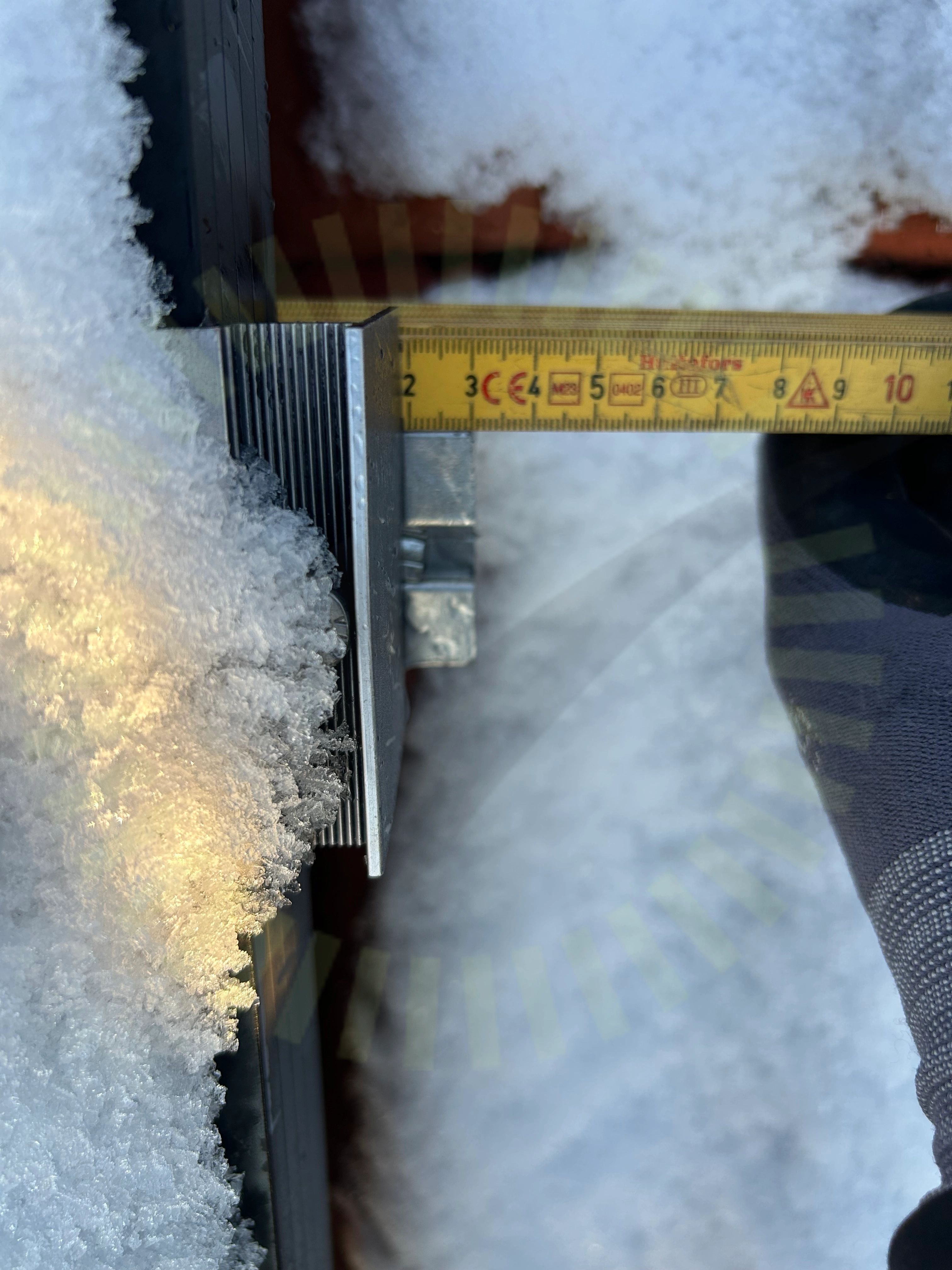 Skenans utstick för klämma