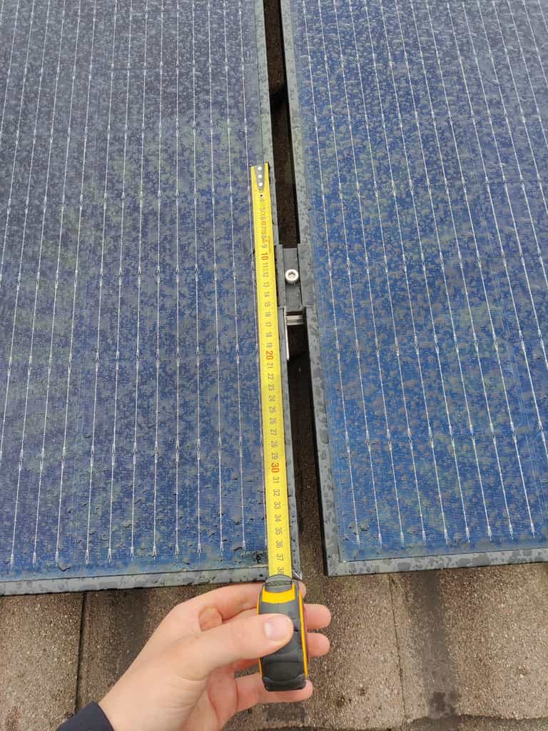 Solpaneler: Fästenas placering