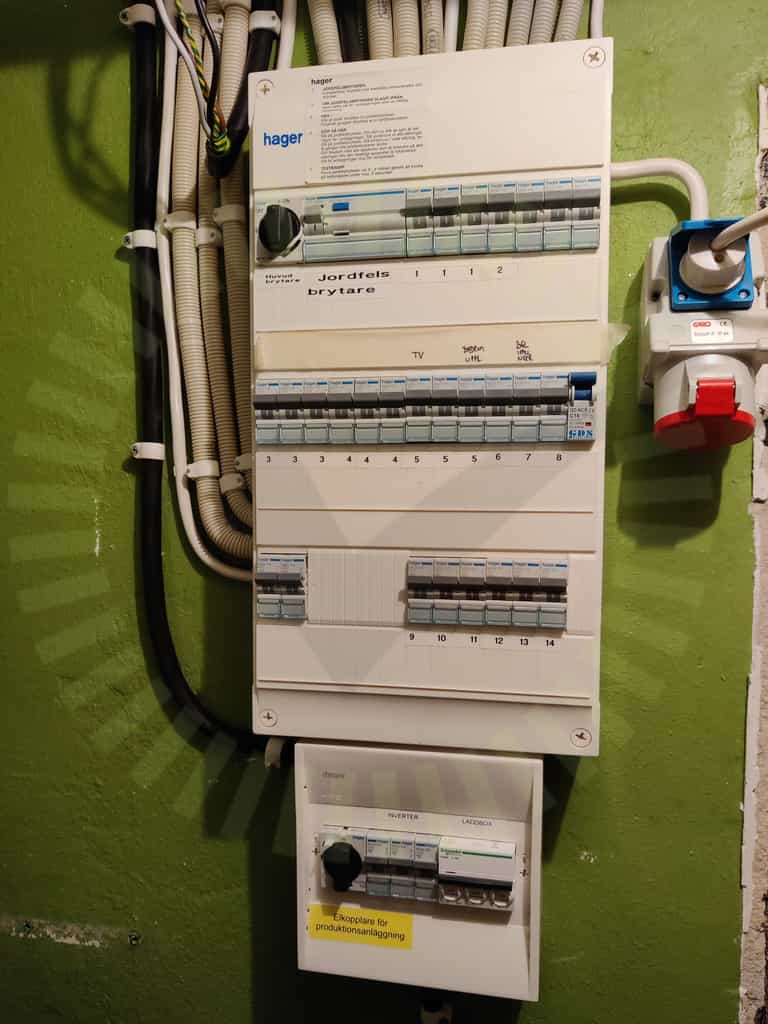 Varselmärkning: Informering av solceller